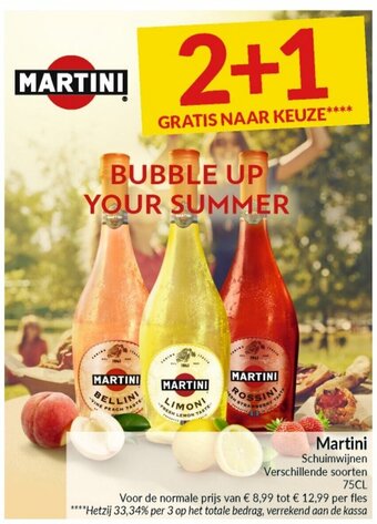Intermarché Martini Schuimwijnen aanbieding