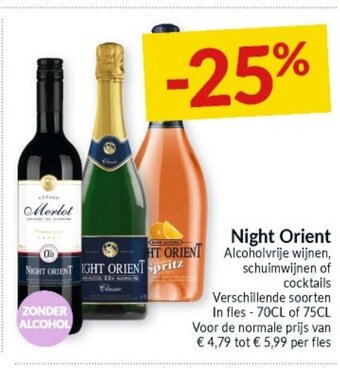 Intermarché Night Orient aanbieding