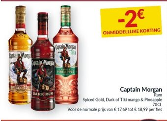 Intermarché Captain Morgan aanbieding