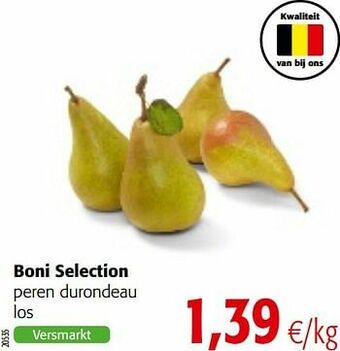 Colruyt Boni selection peren durondeau aanbieding