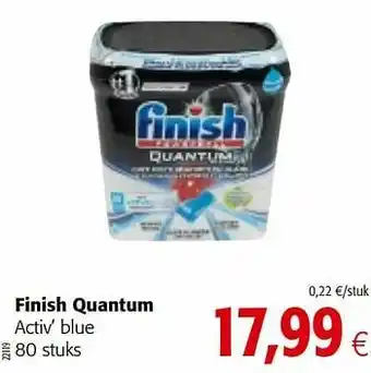 Colruyt Finish quantum activ’ blue aanbieding