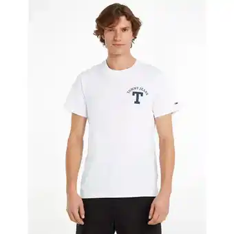 Tommy hilfiger t-shirt met ronde hals en korte mouwen