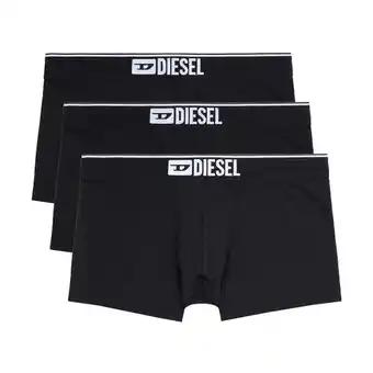 Diesel set van 3 effen boxershorts