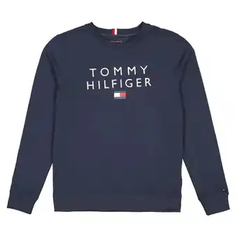 La Redoute Tommy hilfiger sweater met ronde hals aanbieding