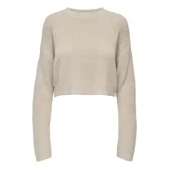 Only trui in fijn tricot met ronde hals
