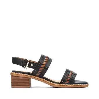 Pikolinos leren sandalen blanes