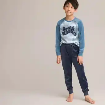 La redoute pyjama in fluweel