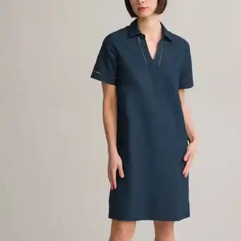 La Redoute Anne weyburn rechte jurk, halflang, korte mouwen aanbieding
