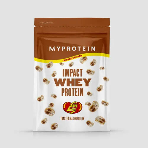 Myprotein impact whey protein 1kg jelly belly geroosterde