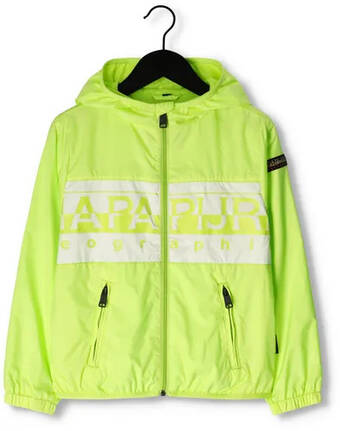 Omoda Napapijri jongens jassen k a-baltra - lime aanbieding