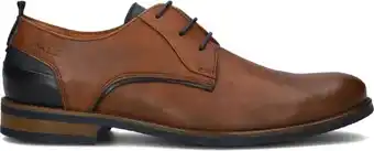 Van lier heren geklede schoenen sabinus - cognac