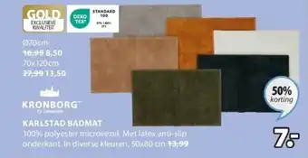 Jysk Karlstad badmat aanbieding