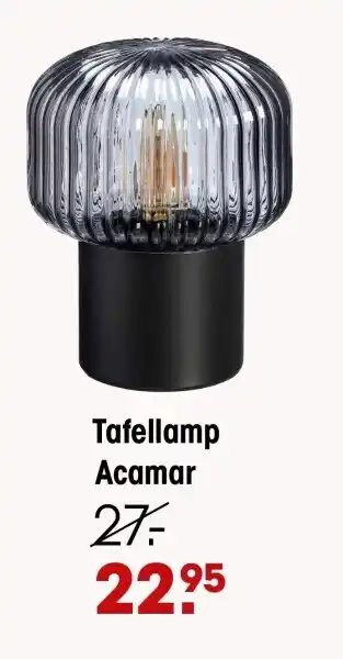 Kwantum Tafellamp acamar aanbieding