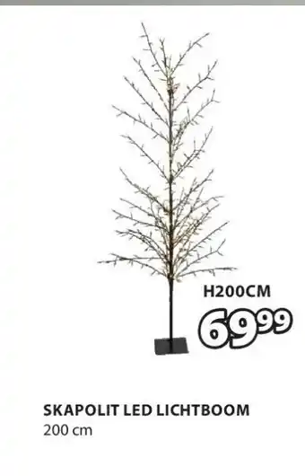 Jysk Skapolit led lichtboom aanbieding