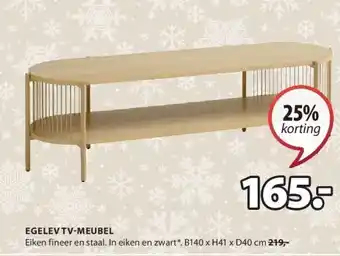 Jysk Egelev tv-meubel aanbieding