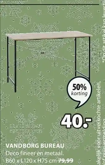 Jysk Vandborg bureau aanbieding