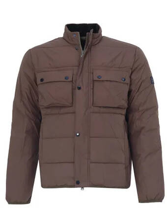 Only for Men Barbour international gewatteerde jas aanbieding