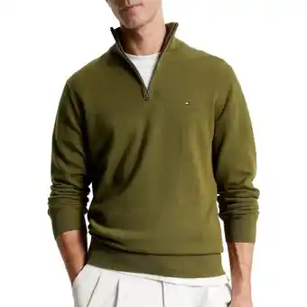 Plutosport Tommy hilfiger pima cotton cashmere sweater heren aanbieding