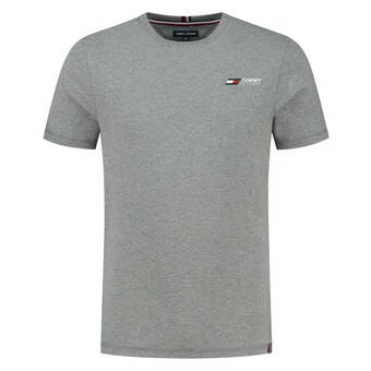 Plutosport Tommy hilfiger essential small logo shirt heren aanbieding
