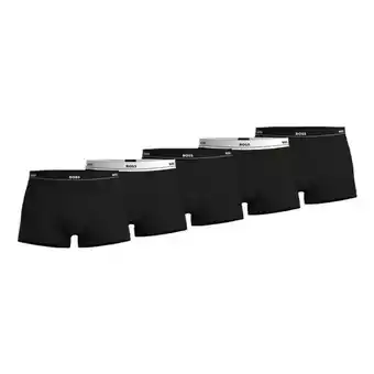 Plutosport Hugo boss boss essential trunk boxershorts heren (5-pack) aanbieding