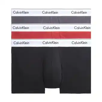 Calvin klein trunk boxershorts heren (3-pack)