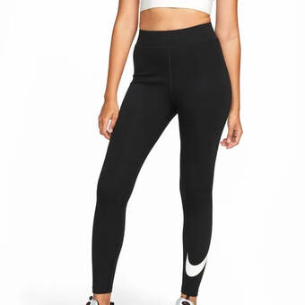 Plutosport Nike sportswear classics high rise graphic legging dames aanbieding