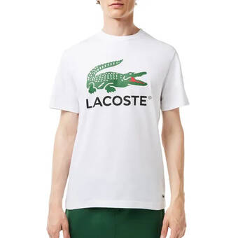 Plutosport Lacoste signature t-shirt heren aanbieding
