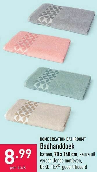 ALDI Badhanddoek aanbieding