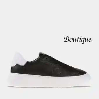 Philippe model temple low zwart/wit dames