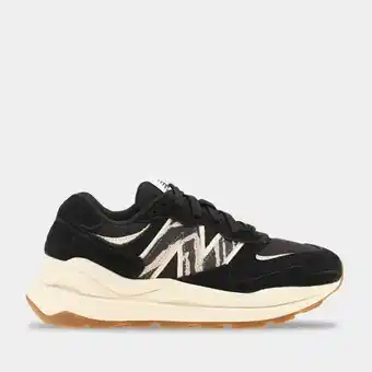 Sneakers New balance 5740 zwart/crème dames aanbieding