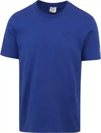 Champion t-shirt logo donkerblauw