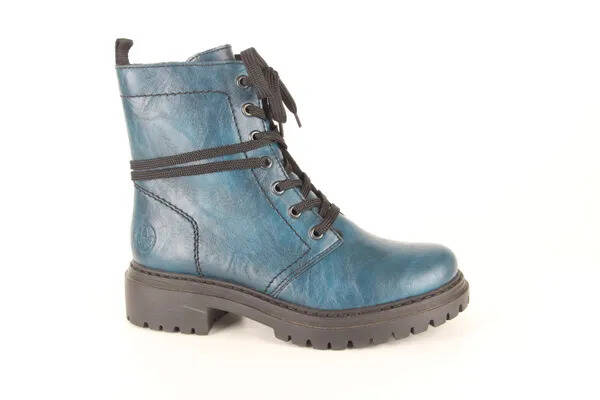 To Be Dressed Rieker 72675-12 dames veterboots sportief aanbieding