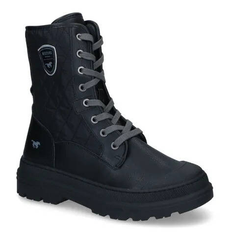 Torfs Mustang zwarte boots aanbieding
