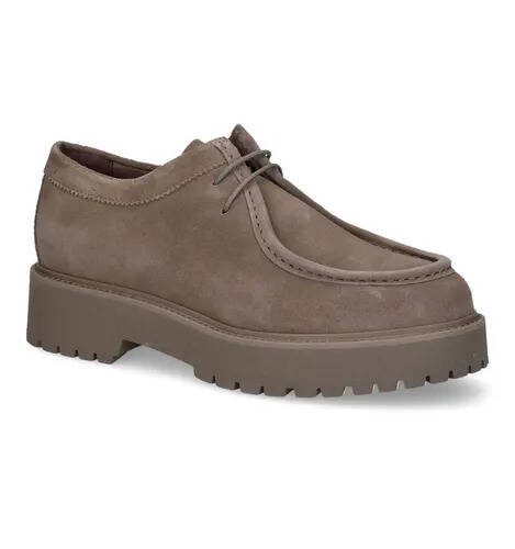 Torfs Nerogiardini taupe veterschoenen aanbieding
