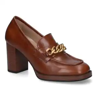 Nerogiardini cognac pumps