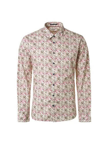 To Be Dressed No excess shirt stretch aop aanbieding
