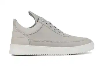 Filling pieces heren sneakers low top rip nubuc