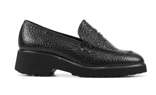To Be Dressed Brunate dames leren dames instapschoenen 32087 aanbieding