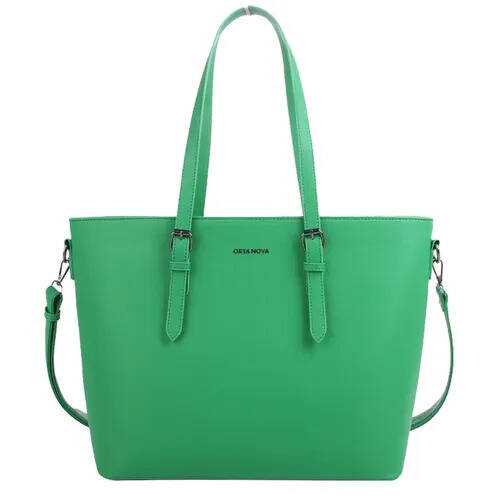 Travelbags Orta nova brescia shopper bright green damestas aanbieding