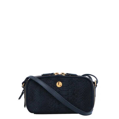 Travelbags Loulou essentiels 04mobilebag sugar snake black damestas aanbieding