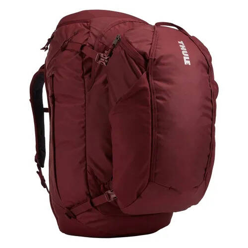 Travelbags Thule landmark 70l women&aposs backpack dark bordeaux backpack aanbieding