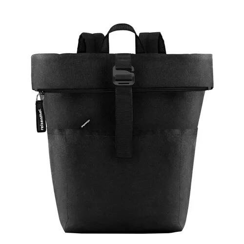 Travelbags Reisenthel travelling rolltop backpack black backpack aanbieding