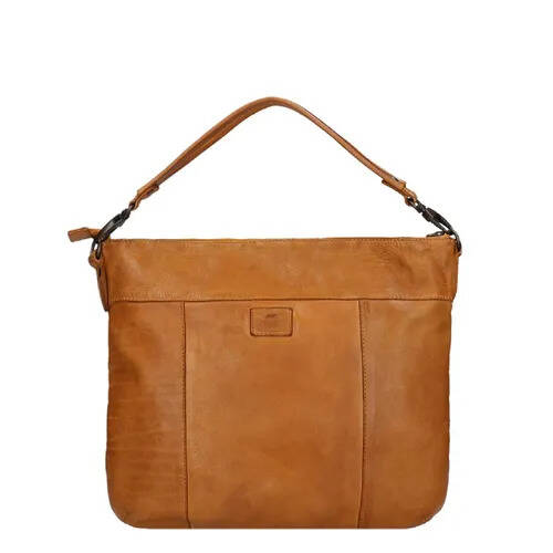 Travelbags Bear design cow lavato schoudertas okergeel damestas aanbieding