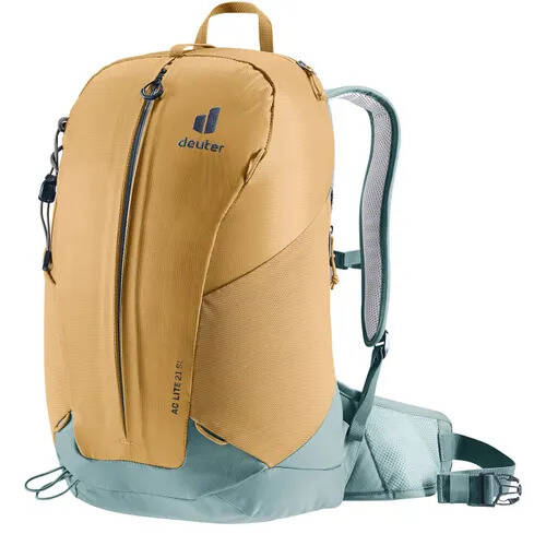 Travelbags Deuter ac lite 21 sl backpack caramel-sage backpack aanbieding