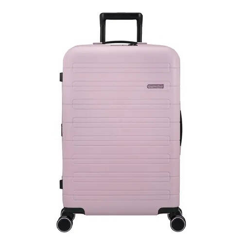 Travelbags American tourister novastream spinner 77 exp soft pink harde koffer aanbieding