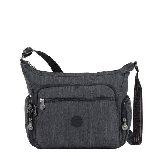 Travelbags Kipling gabbie schoudertas active denim damestas aanbieding
