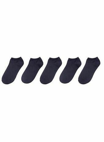 HEMA HEMA 5-pak Herensokken Donkerblauw (donkerblauw) aanbieding