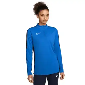 Voetbalshop.nl Nike dri-fit academy 23 trainingstrui dames blauw donkerblauw wit aanbieding