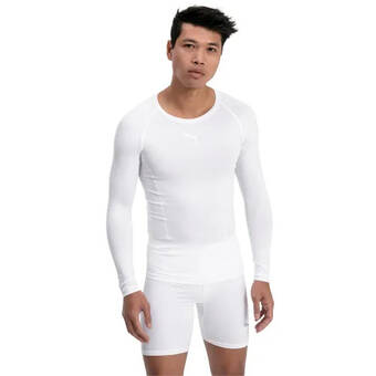 Voetbalshop.nl Puma liga ondershirt lange mouwen wit aanbieding