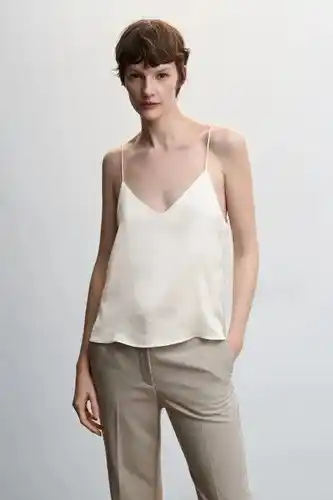 ZEB Mango top - beige aanbieding